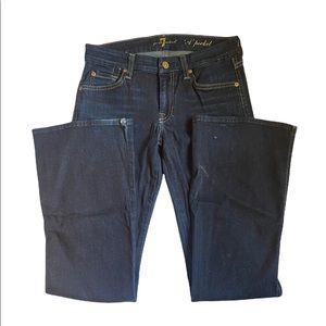 7 For All Mankind flare/boot cut jean